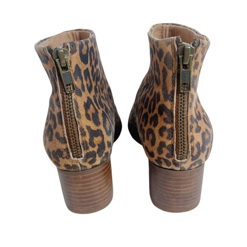 Seychelles Floodplain Bootie Leopard Print Ankle Boot Women's Size 6.5 - Picture 4 of 9